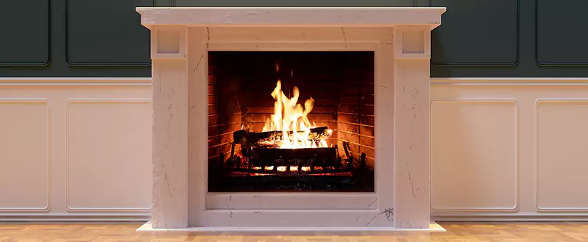 Decorative Electric Fireplace Installation in Westport, Connecticut