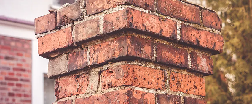 Cracked Chimney Bricks Repair Cost in Westport, Connecticut